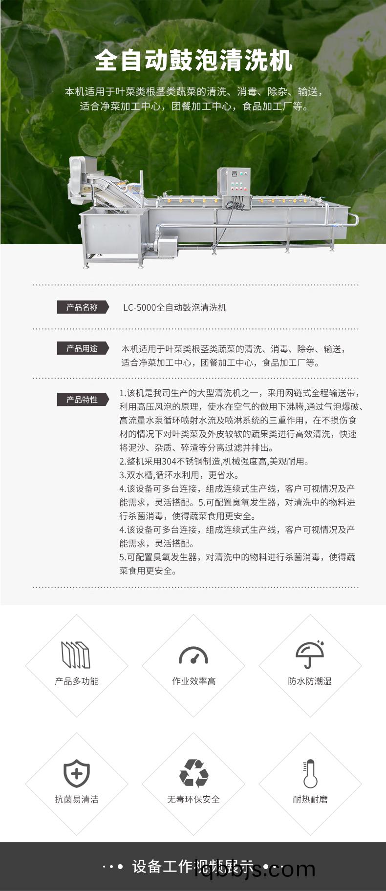 全自动鼓泡清洗机